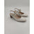 Slingback in vernice con tacco