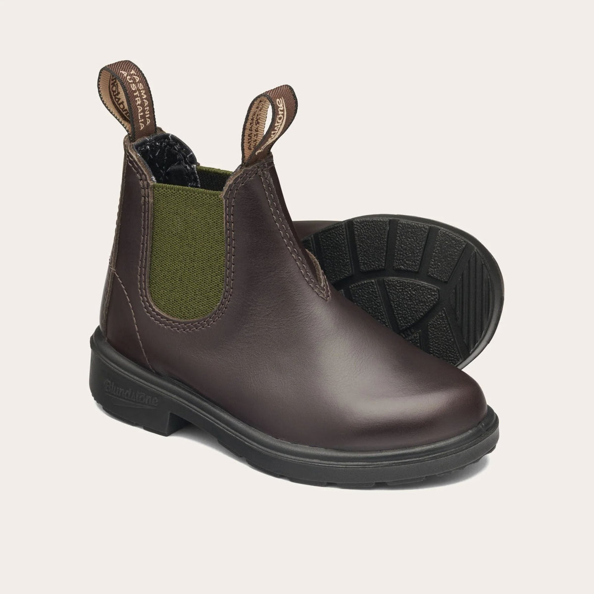 2394 brown kids chelsea boot