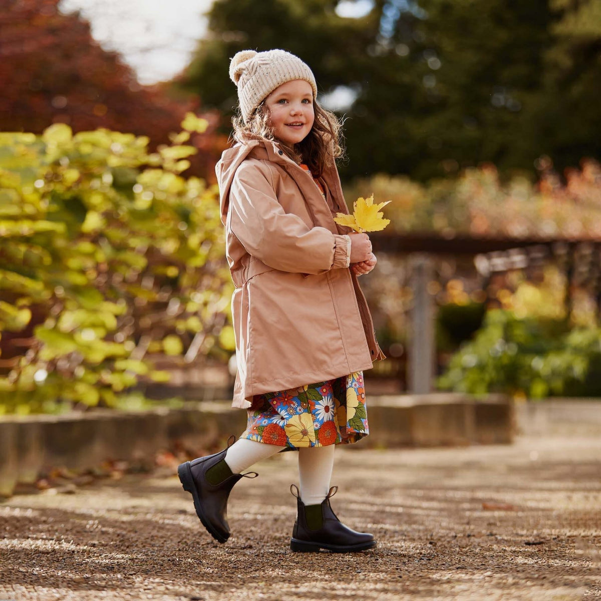 2394 brown kids chelsea boot
