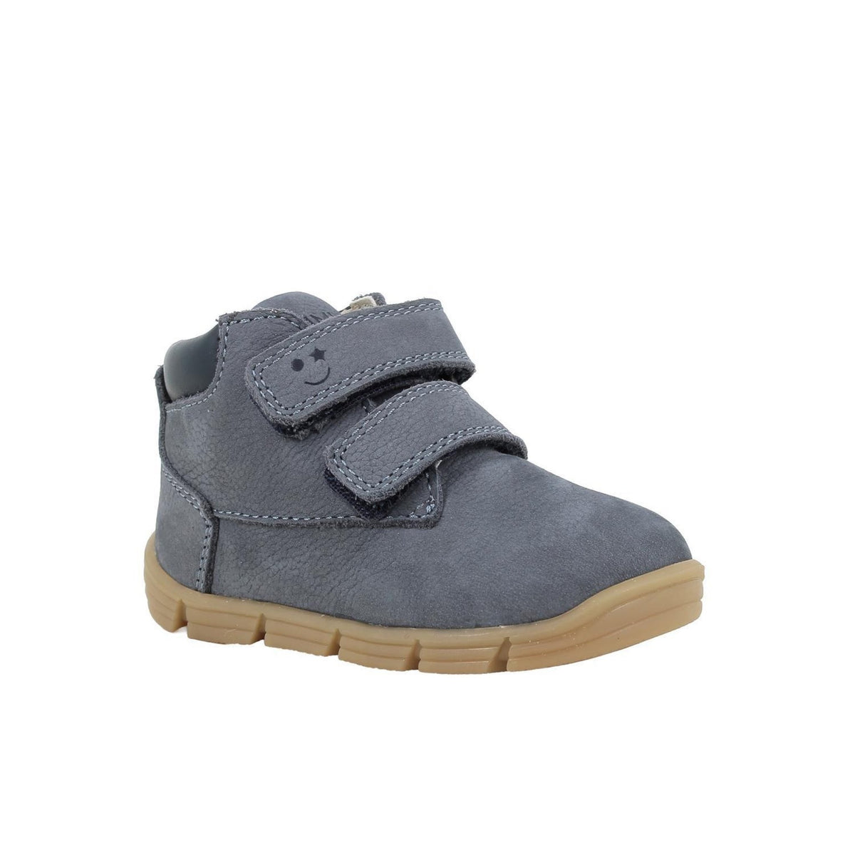 Scarpe da bambino celeste con strap