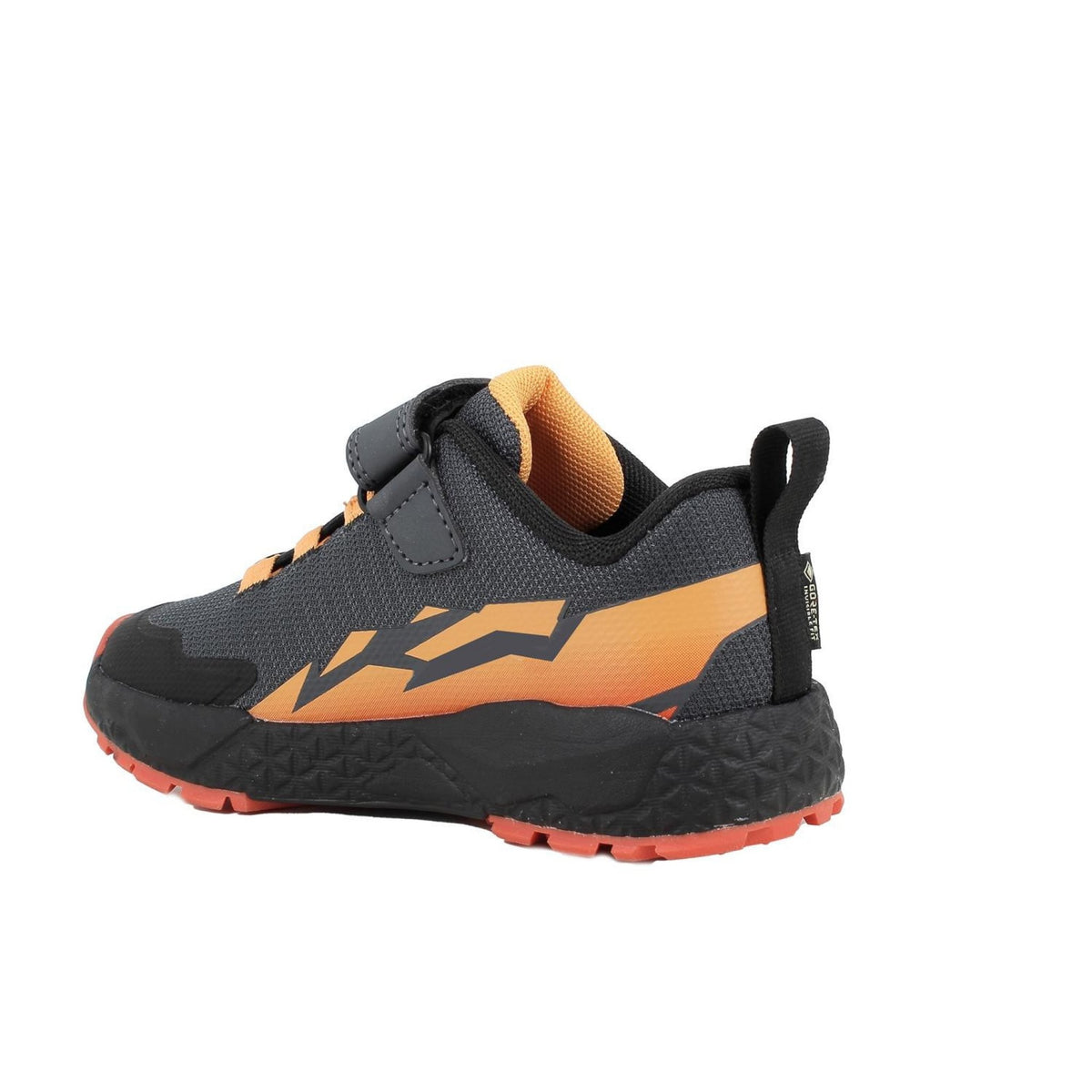 Sneakers gore-tex® da bambino grigio con strap