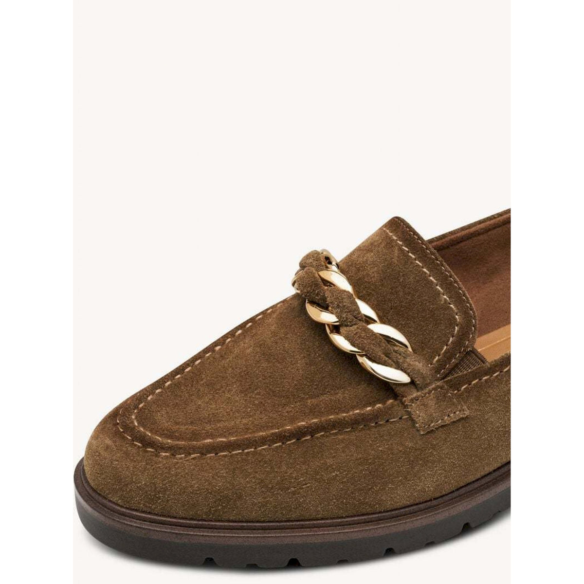 Mocassino con inserto