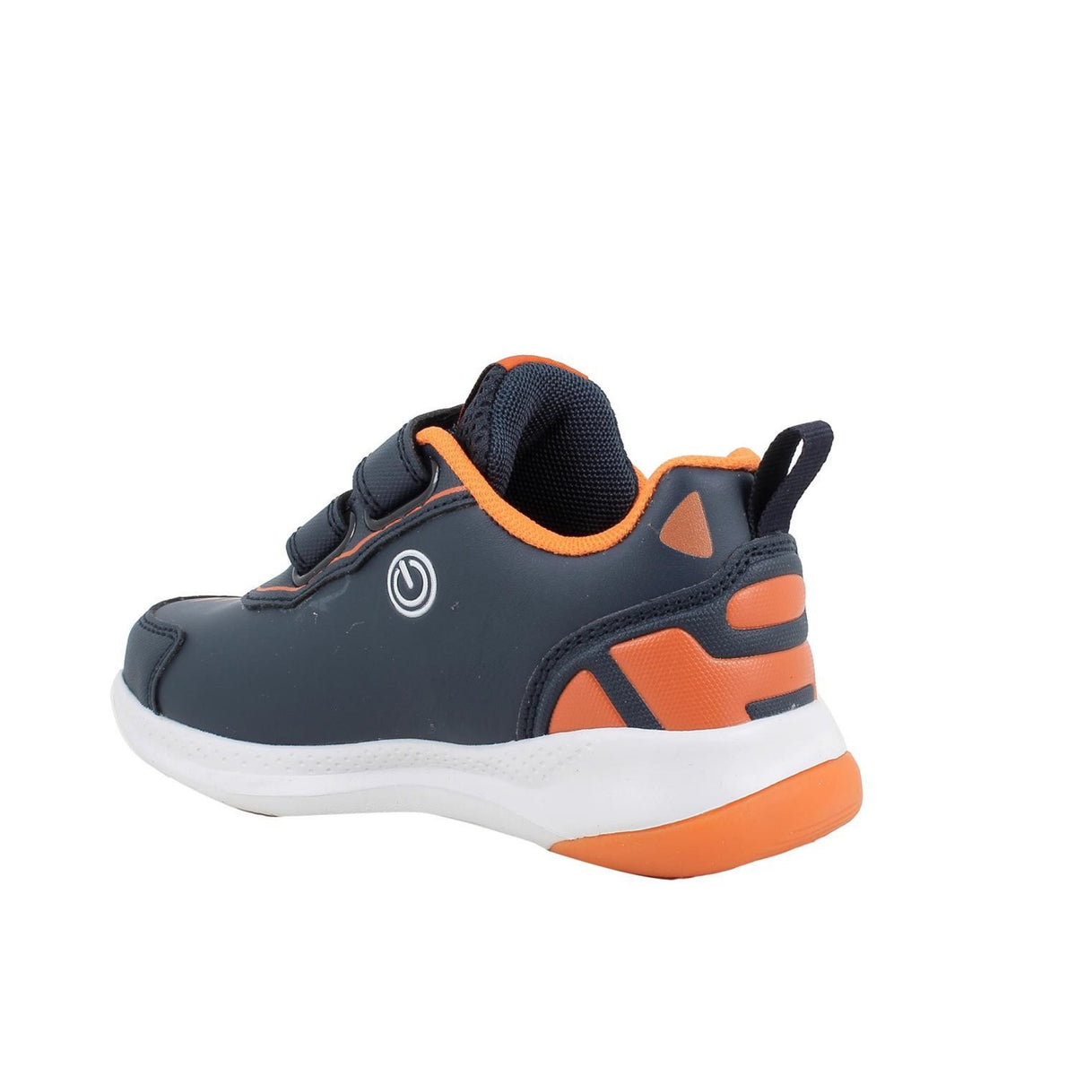 Sneakers da bambino blu e arancio con strap hot wheels™