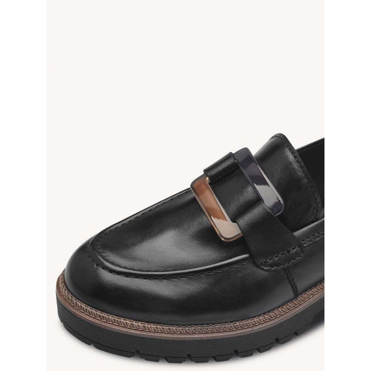 Mocassino con fibbia
