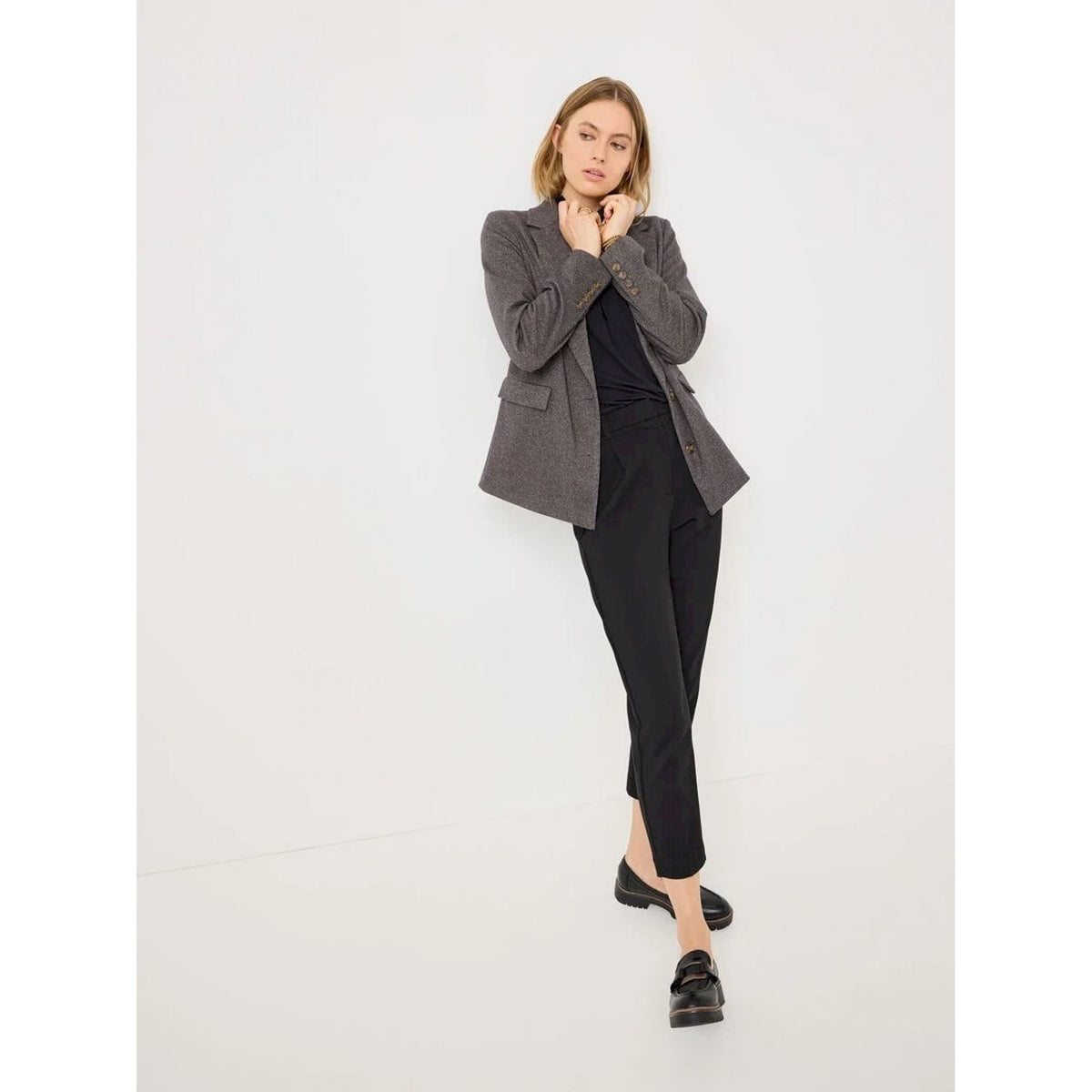 Mocassino con fibbia