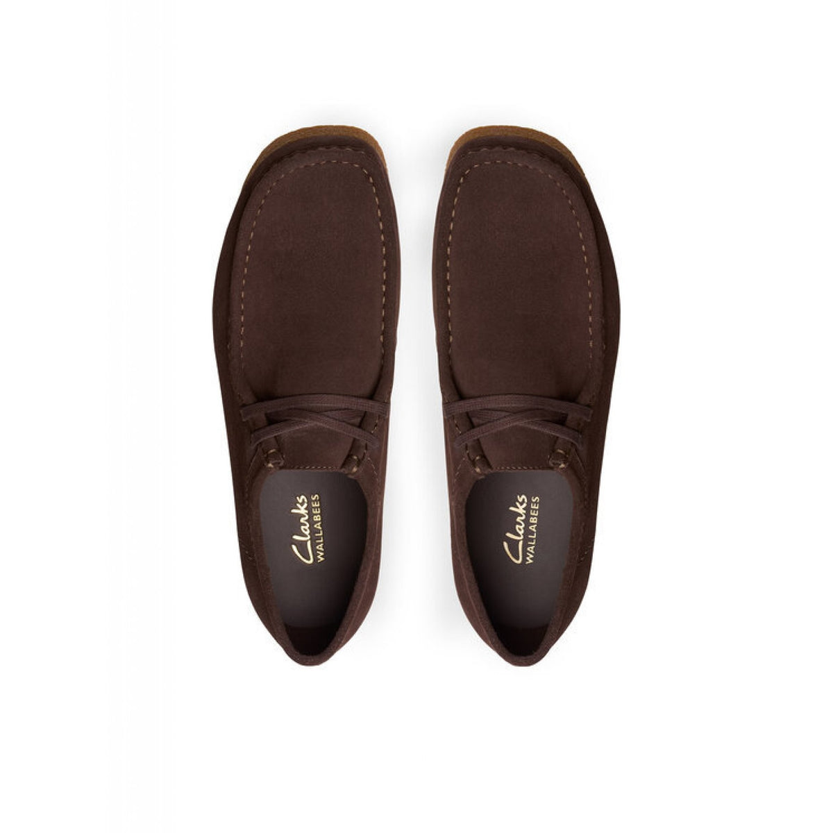 Wallabee evo clarks camoscio