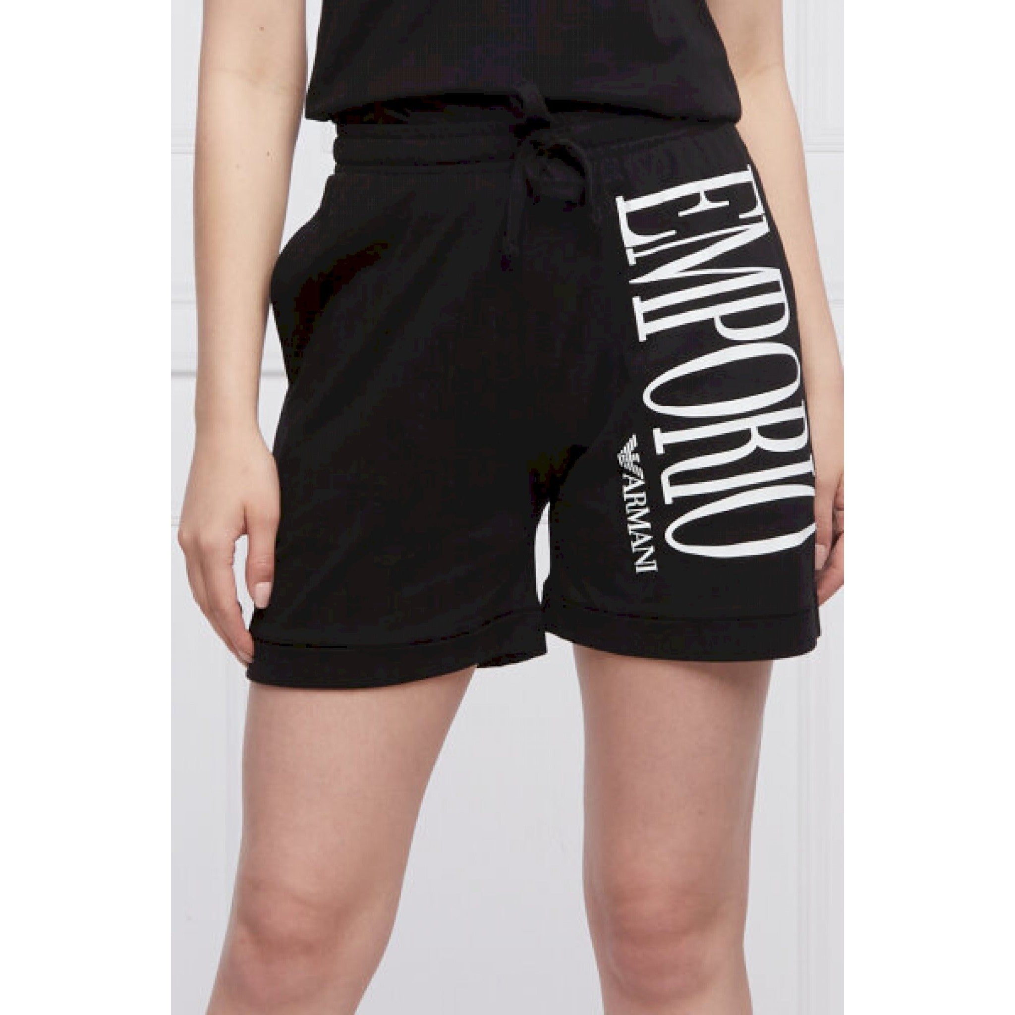 Armani short scritta emporio