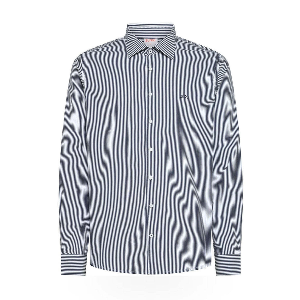 Sun 68 - sun 68 camicia in cotone a righe