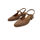 Chanel in camoscio  t.4 f.cuoio