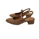 Chanel in camoscio  t.4 f.cuoio
