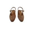 Chanel in camoscio  t.4 f.cuoio