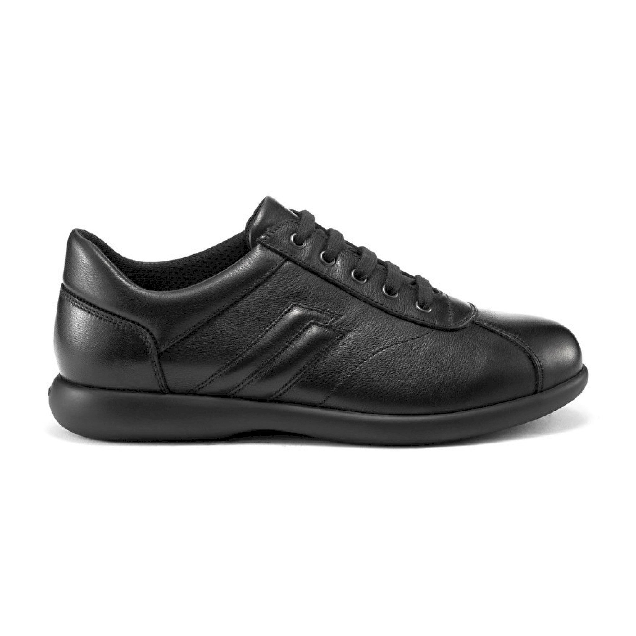 Sneaker sporty casual in pelle