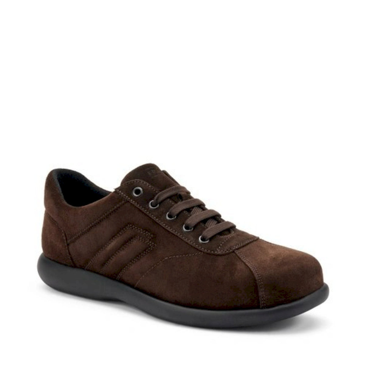 Sneakers casual in pelle scamosciata