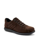 Sneakers casual in pelle scamosciata