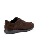 Sneakers casual in pelle scamosciata