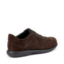 Sneakers casual in pelle scamosciata