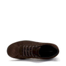 Sneakers casual in pelle scamosciata