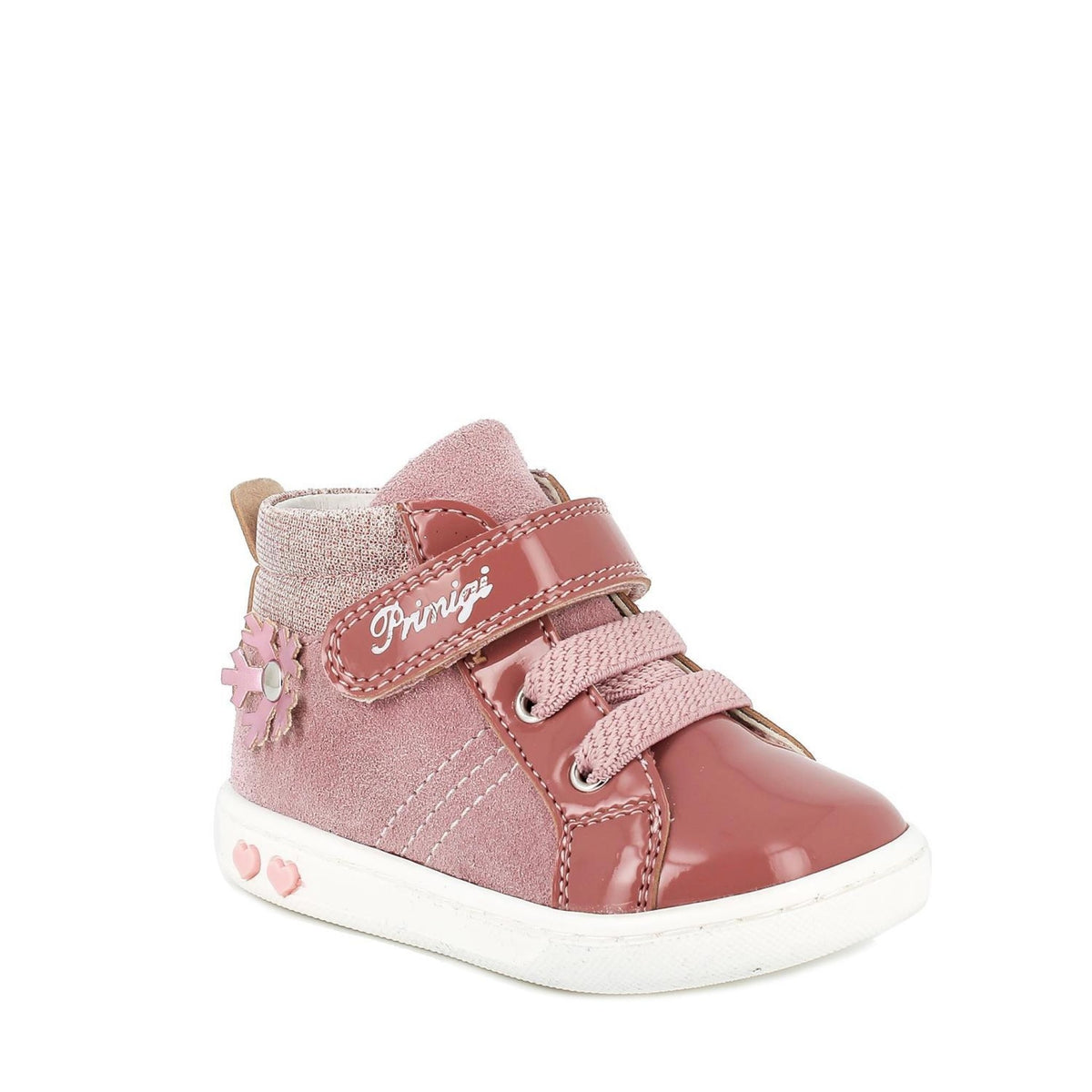 Sneakers in pelle da bambina