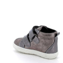 Scarponcini da bambina grigio metal