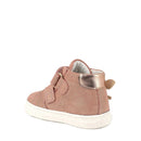 Sneakers in pelle da bambina rosa