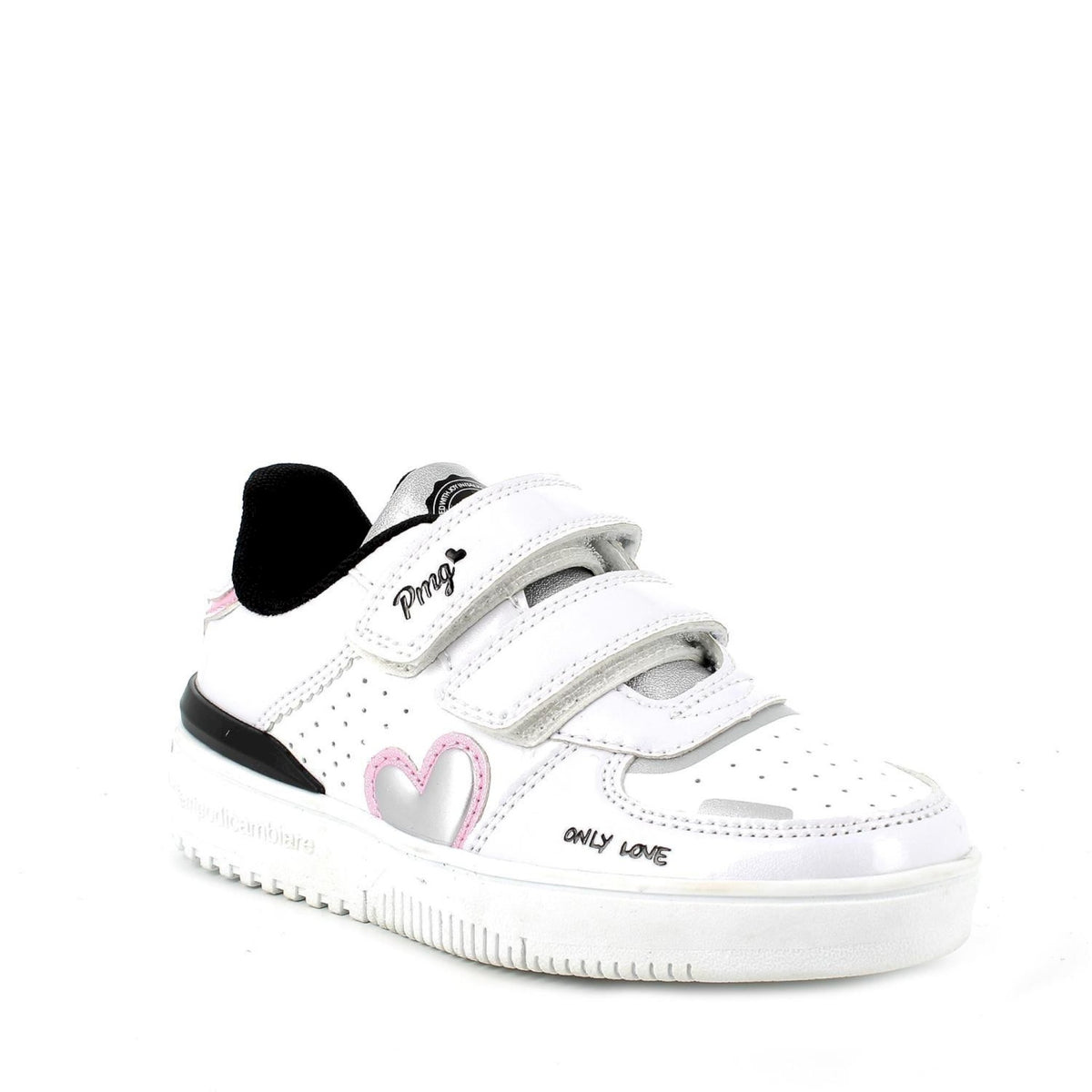 Sneakers da bambina bianco