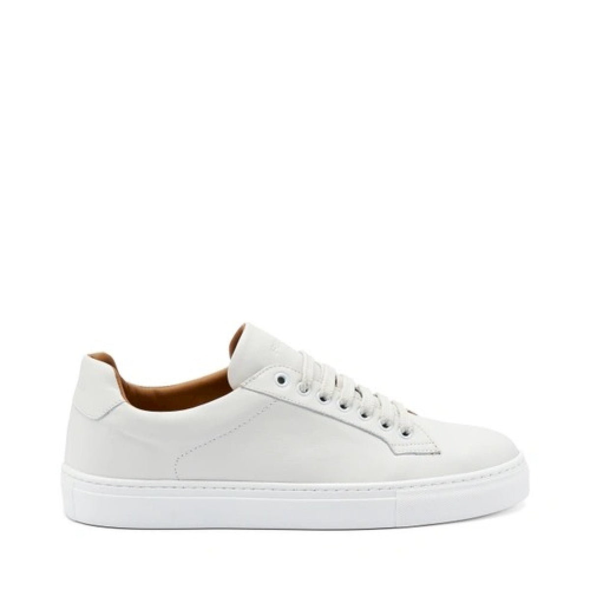 Sneaker basic in pelle