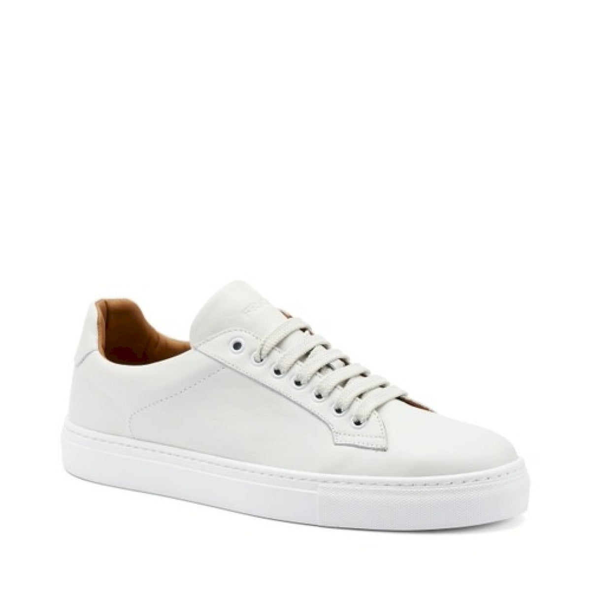Sneaker basic in pelle
