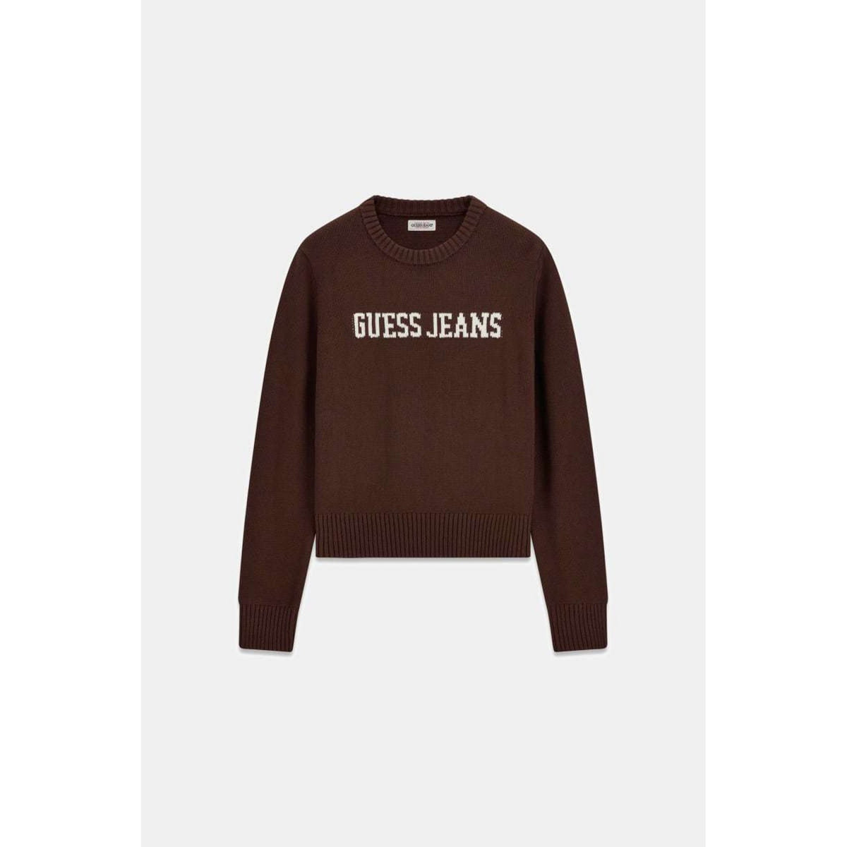 Guess - maglione guess con logo intarsiato