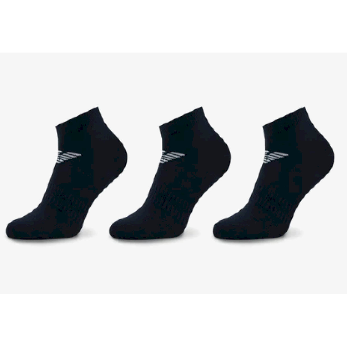 Armani pack 3 calzini logo jacquard