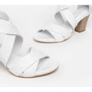 Sandali donna in pelle