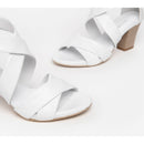 Sandali donna in pelle