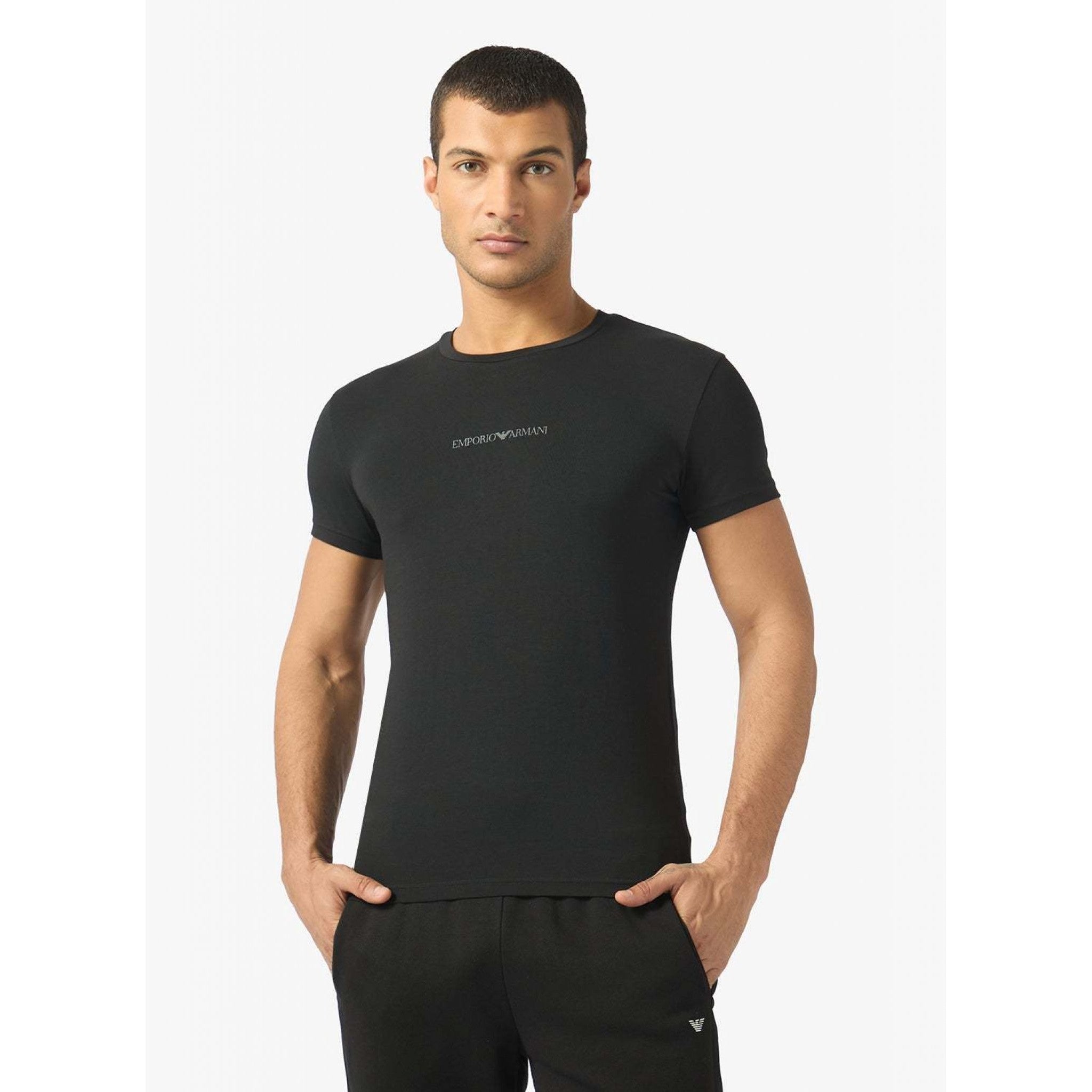 T shirt girocollo emporio armani con logo