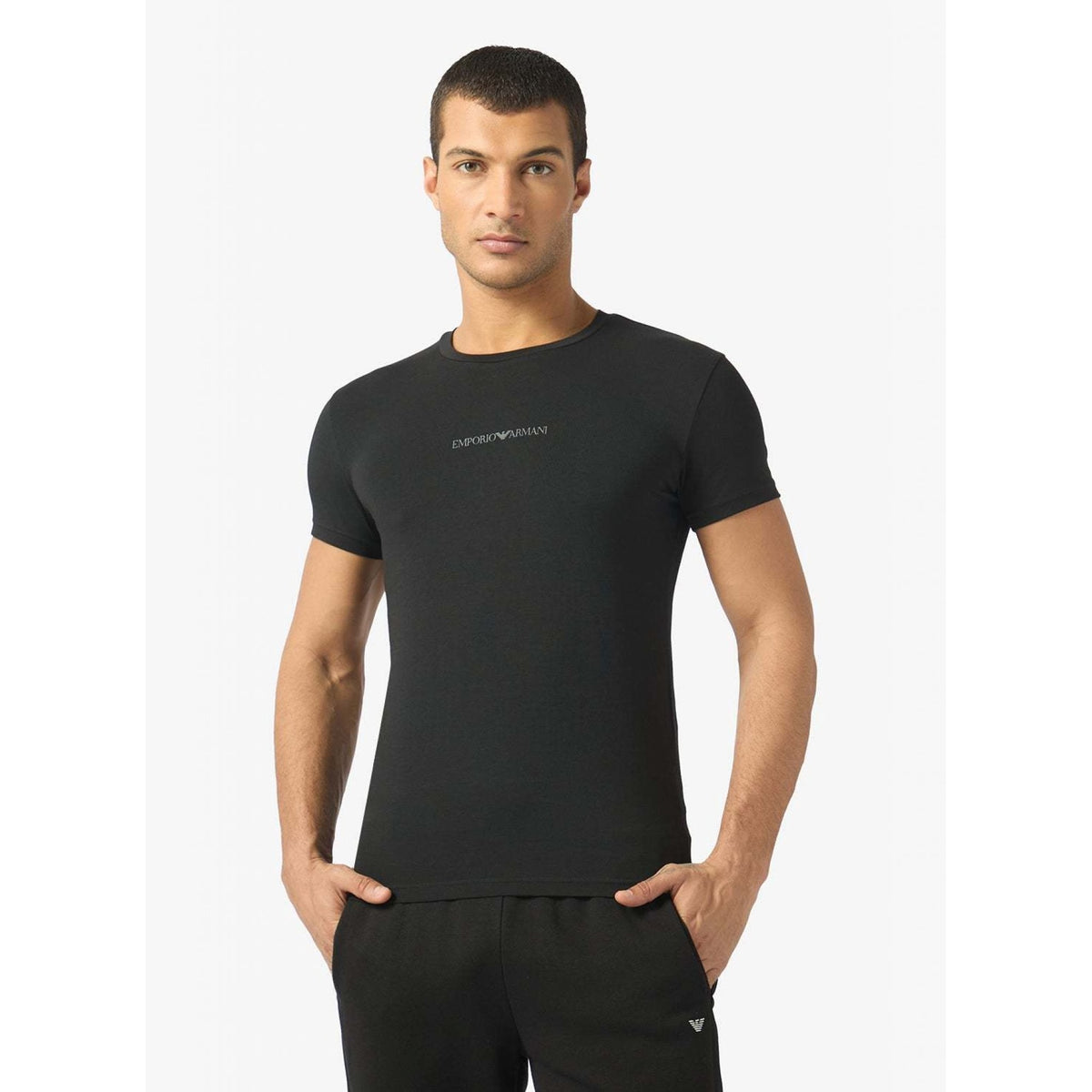 T shirt girocollo emporio armani con logo