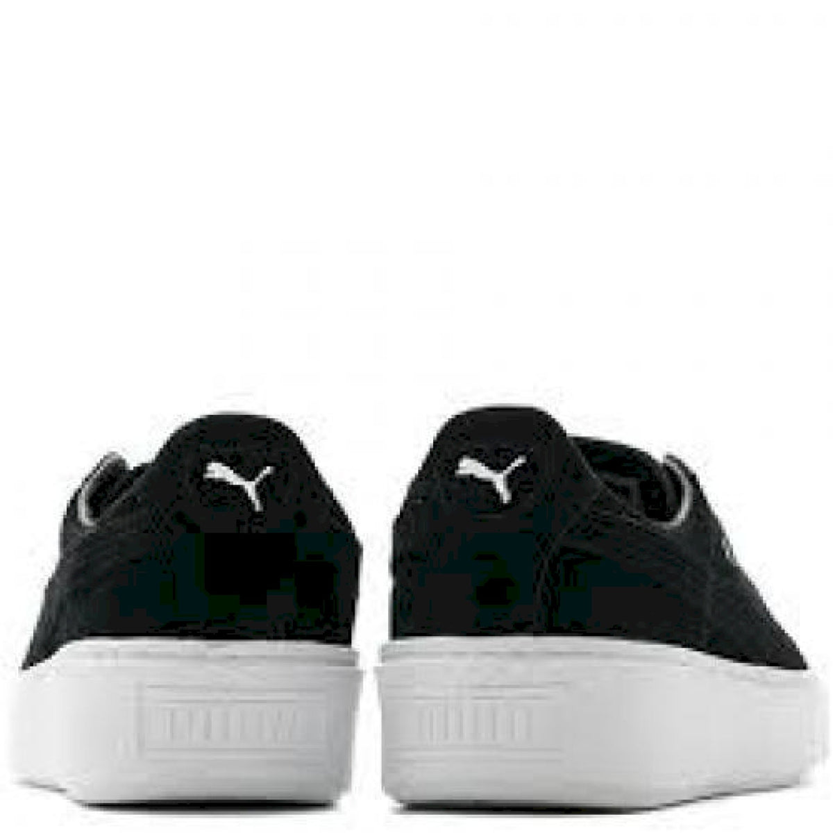Suede platform