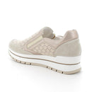 Slip on anisia in pelle da donna c/cerniera