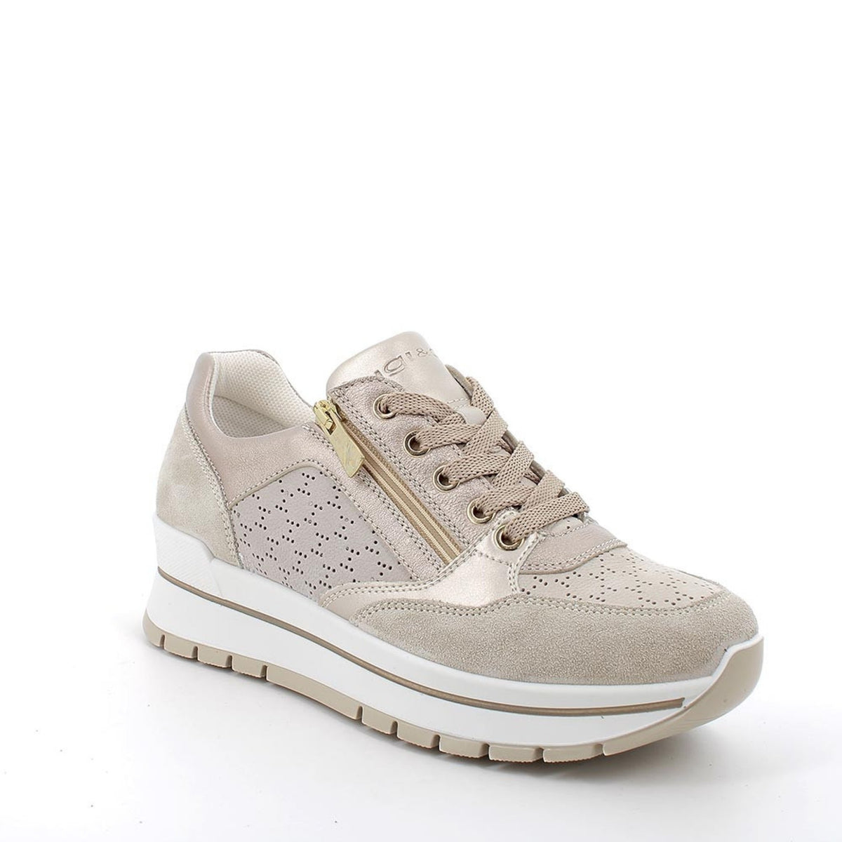 Sneaker anisia  in pelle da donna