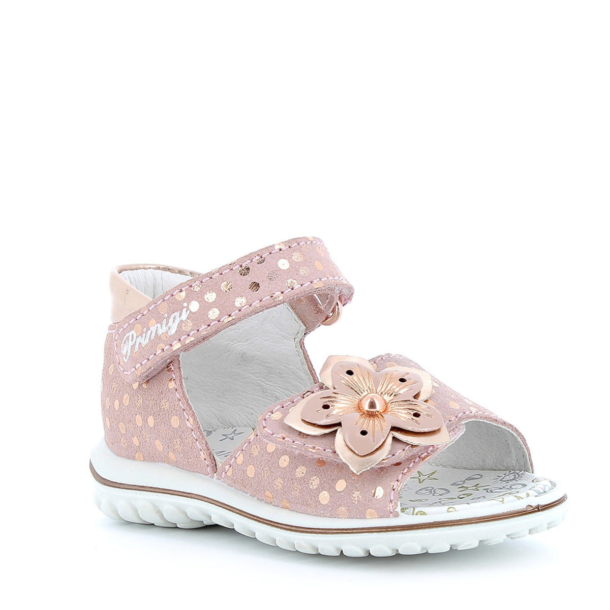 Sandalo in pelle da bambina