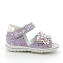 Sandalo in pelle da bambina