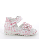 Sandalo in pelle da bambina