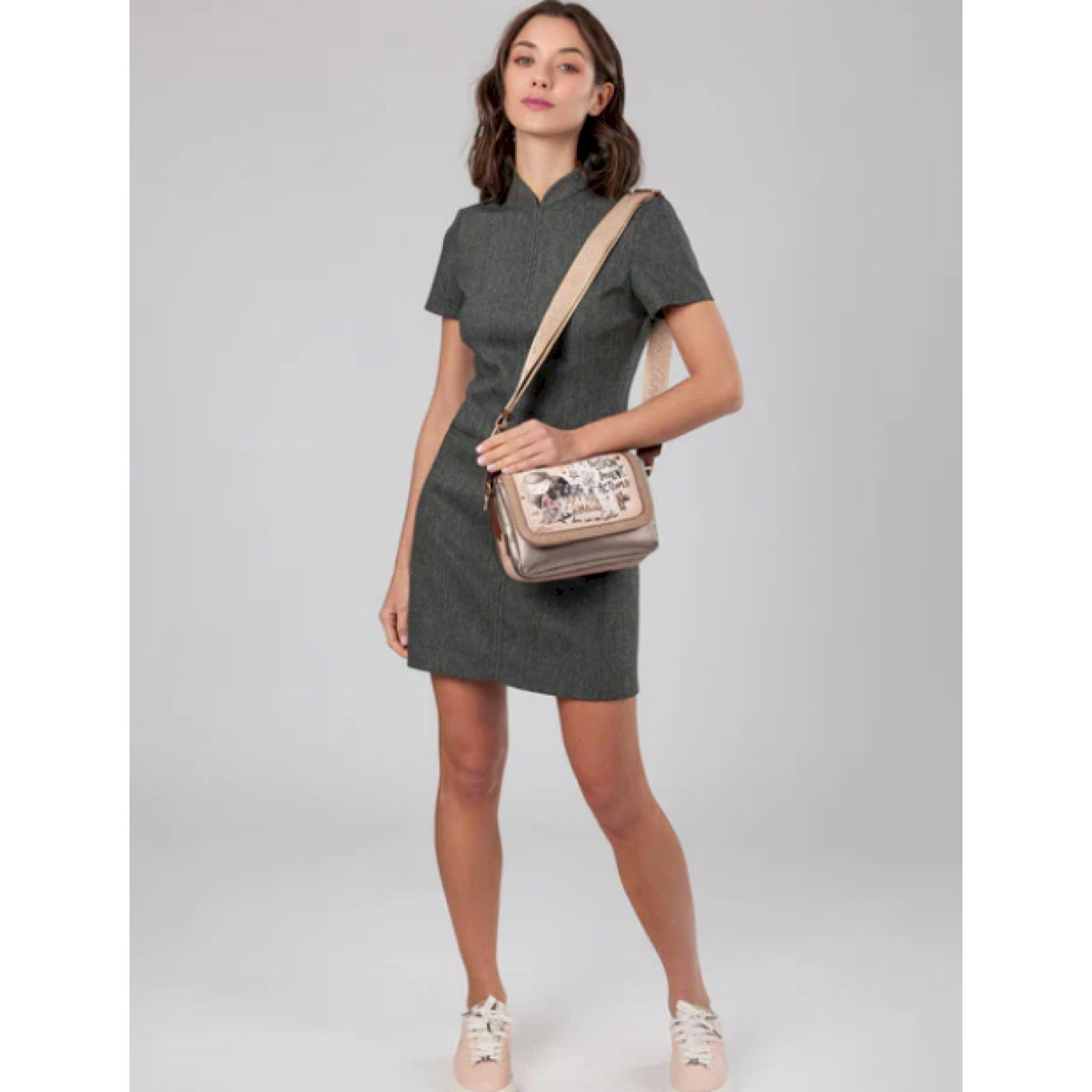Anekke borsa a tracolla hollywood con patta