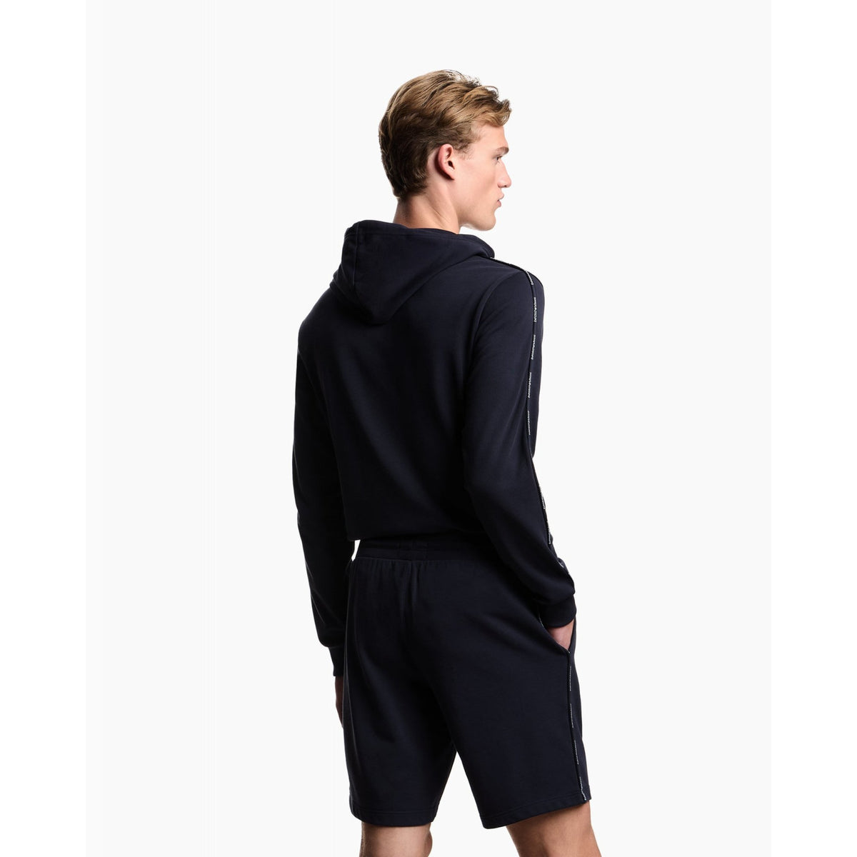 Bermuda loungewear emporio armani underwear con banda logata