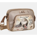 Anekke borsa a tracolla hollywood a doppio scomparto