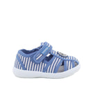 Sandalo per bambino bianco-celeste