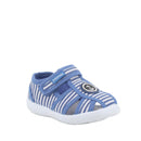 Sandalo per bambino bianco-celeste