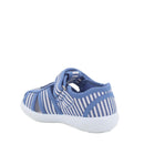 Sandalo per bambino bianco-celeste