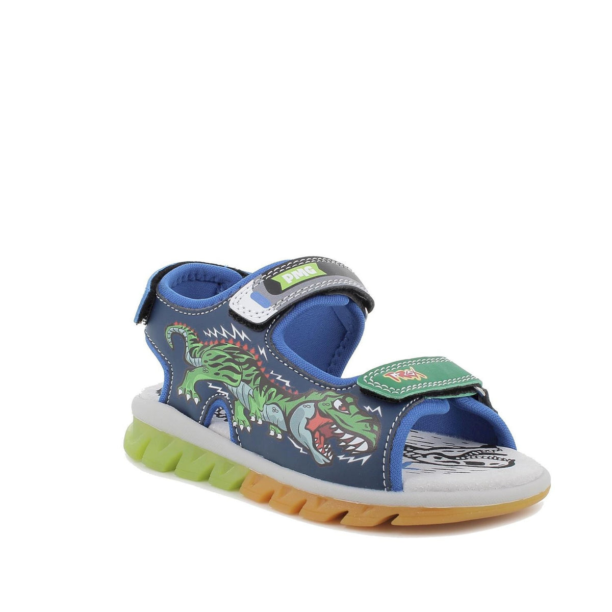 Sandalo per bambino navy-con luci