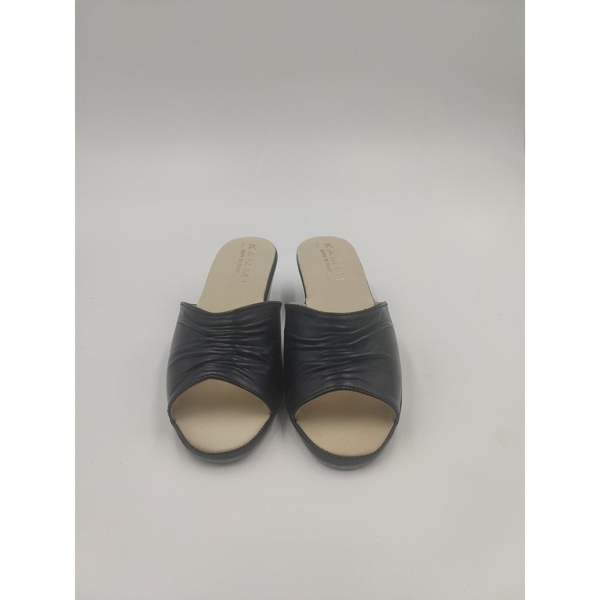 Ciabatta zeppa fascia arricciata