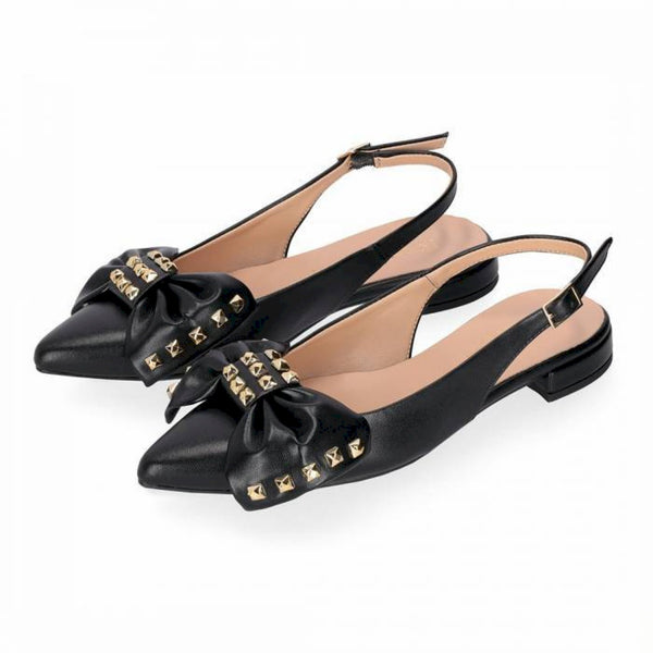 Slingback con borchie