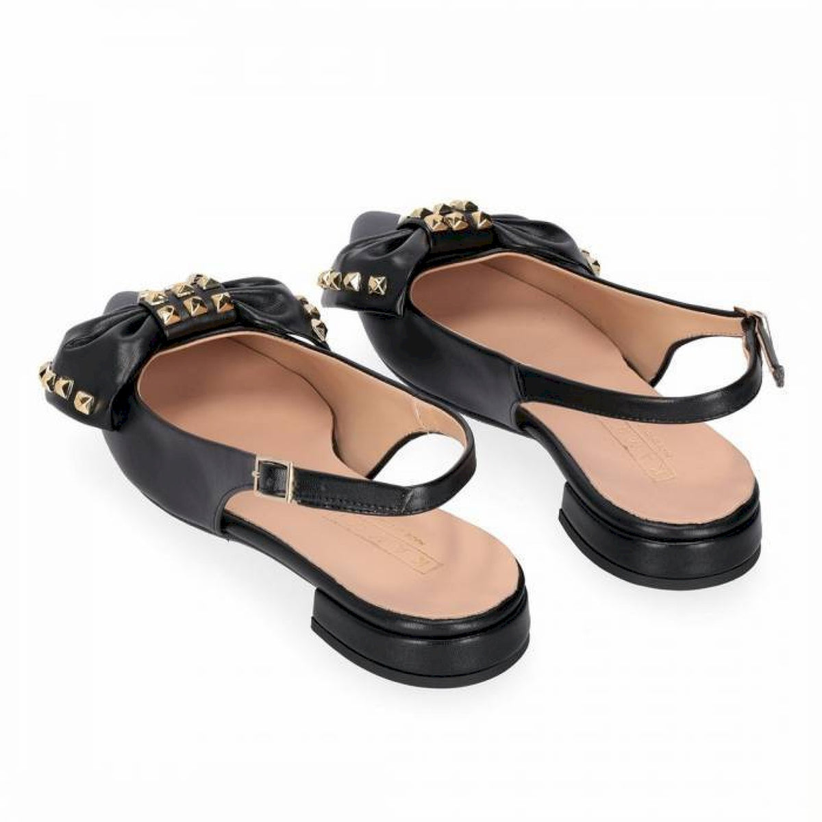 Slingback con borchie