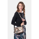 Anekke borsa a tracolla media con 3 scomparti real